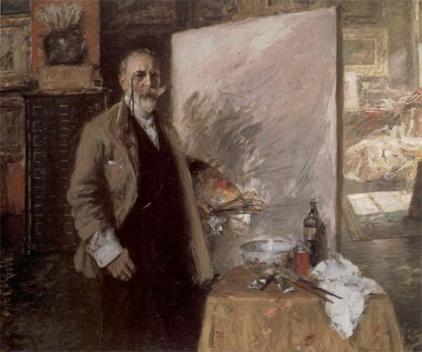 William Merritt Chase Self-Portrait Sweden oil painting art